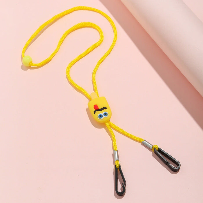 Wholesale Silicone Cartoon Adjustable Strap Resistant Children's Mask Chain JDC-MC-ZhanY010 Maskchain 展言 Wholesale Jewelry JoyasDeChina Joyas De China