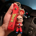 Wholesale Silicone Cartoon Doll PVC Alloy Keychain (F) JDC-KC-FeiRun006 Keychains 飞润 2 Wholesale Jewelry JoyasDeChina Joyas De China