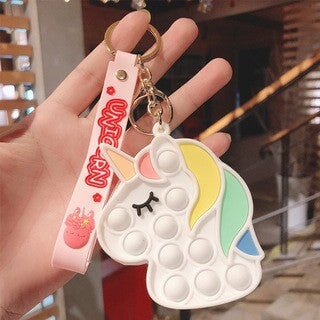 Wholesale Silicone Decompression Coin Purse Keychain JDC-KC-FeiRun020 Keychains 飞润 Wholesale Jewelry JoyasDeChina Joyas De China