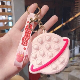 Wholesale Silicone Decompression Coin Purse Keychain JDC-KC-FeiRun020 Keychains 飞润 Wholesale Jewelry JoyasDeChina Joyas De China