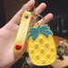 Wholesale Silicone Decompression Coin Purse Keychain JDC-KC-FeiRun020 Keychains 飞润 Pineapple Wholesale Jewelry JoyasDeChina Joyas De China