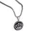 Wholesale silver stainless steel crown necklace JDC-NE-Aimi005 Necklaces 爱米萝 Wholesale Jewelry JoyasDeChina Joyas De China