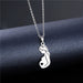 Wholesale silver stainless steel necklace JDC-NE-MINGM001 Necklace 敏萌 XL236 Wholesale Jewelry JoyasDeChina Joyas De China