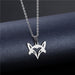 Wholesale silver stainless steel necklace JDC-NE-MINGM001 Necklace 敏萌 XL238 Wholesale Jewelry JoyasDeChina Joyas De China