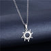 Wholesale silver stainless steel necklace JDC-NE-MINGM001 Necklace 敏萌 XL268 Wholesale Jewelry JoyasDeChina Joyas De China