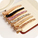Wholesale Simple Full Diamond Hairpin Side Clip Top Clip Hair Accessories Hair Scratch Headwear Hairpin Clip Bangs Clip Hair Clips JoyasDeChina Wholesale Jewelry JoyasDeChina Joyas De China