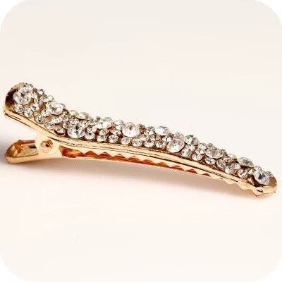 Wholesale Simple Full Diamond Hairpin Side Clip Top Clip Hair Accessories Hair Scratch Headwear Hairpin Clip Bangs Clip Hair Clips JoyasDeChina White Wholesale Jewelry JoyasDeChina Joyas De China