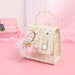 Wholesale small fragrance cross-body pearl carry-on children's bag JDC-SD-HY082 Shoulder bag 昊颜 Rice apricot Wholesale Jewelry JoyasDeChina Joyas De China