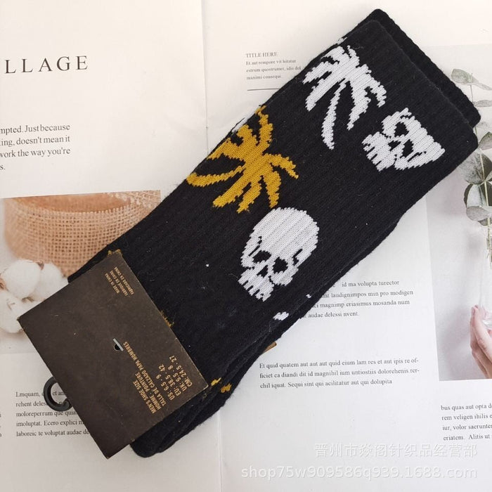 Wholesale socks medium tube long men's towel bottom by graffiti cotton sports socks skateboard socks Socks JoyasDeChina Color No. 25 All yards Wholesale Jewelry JoyasDeChina Joyas De China