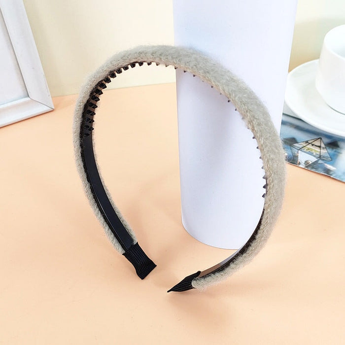 Wholesale Sponge Check Fabric Headband (F)JDC-HD-O385 Headband 潮炫 Wholesale Jewelry JoyasDeChina Joyas De China
