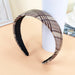 Wholesale Sponge Check Fabric Headband (F)JDC-HD-O385 Headband 潮炫 J Wholesale Jewelry JoyasDeChina Joyas De China