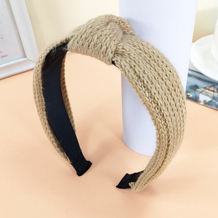 Wholesale Sponge Check Fabric Headband (F)JDC-HD-O385 Headband 潮炫 M Wholesale Jewelry JoyasDeChina Joyas De China