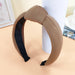 Wholesale Sponge Check Fabric Headband (F)JDC-HD-O385 Headband 潮炫 N Wholesale Jewelry JoyasDeChina Joyas De China