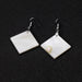 Wholesale square shell earrings JDC-ES-GSDB019 Earrings 丹比华比 Wholesale Jewelry JoyasDeChina Joyas De China