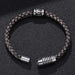 Wholesale Stainless Steel Leather Bracelets JDC-BT-RShen025 Bracelet 日盛 Wholesale Jewelry JoyasDeChina Joyas De China