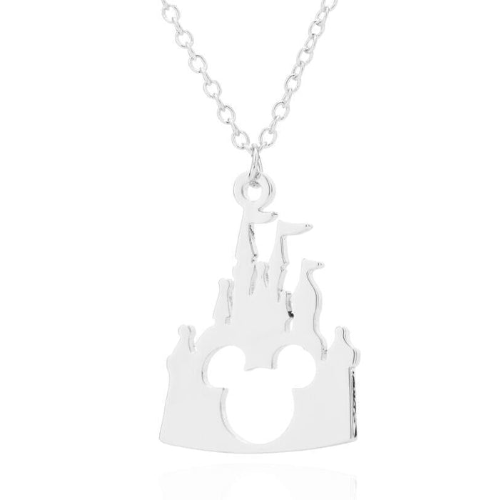Wholesale Stainless Steel Silver Hollow Necklace（F）MOQ≥3 JDC-NE-SS002 necklaces 双硕 MOQ3 XL380S Wholesale Jewelry JoyasDeChina Joyas De China