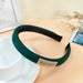 Wholesale Suede Sponge Headband JDC-HD-O373 Headband 潮炫 dark green Wholesale Jewelry JoyasDeChina Joyas De China