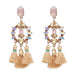 Wholesale tassel alloy earrings JDC-ES-LIUM012 Earrings 榴芒 Wholesale Jewelry JoyasDeChina Joyas De China