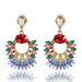 Wholesale tassel alloy earrings JDC-ES-LIUM048 Earrings 榴芒 Wholesale Jewelry JoyasDeChina Joyas De China