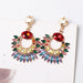 Wholesale tassel alloy earrings JDC-ES-LIUM048 Earrings 榴芒 Wholesale Jewelry JoyasDeChina Joyas De China