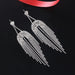 Wholesale Tassel Rhinestone Earrings JDC-ES-ZHONGW022 Earrings 众薇 Wholesale Jewelry JoyasDeChina Joyas De China