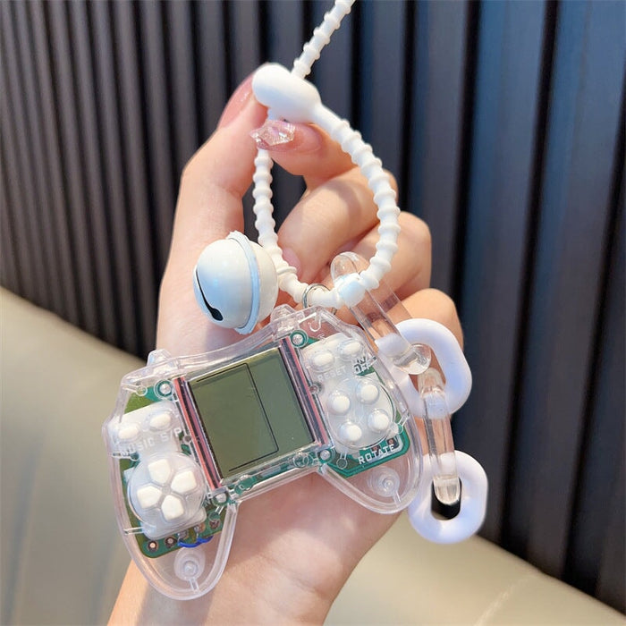 Wholesale Tetris Transparent Handle Game Machine Mini Handheld Electronic Game Machine Keychain Keychains JoyasDeChina Wholesale Jewelry JoyasDeChina Joyas De China
