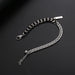 Wholesale Titanium Steel Splicing Men's and Women's Bracelets JDC-BT-Yixin011 Bracelet 壹芯 17CM Wholesale Jewelry JoyasDeChina Joyas De China