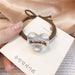 Wholesale transparent crystal hair circle (F) JDC-HS-Jiax010 Hair Scrunchies 佳芯 2206 Wholesale Jewelry JoyasDeChina Joyas De China