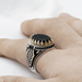 Wholesale Vintage Black Onyx Ring for Men JDC-RS-Hechen001 Rings 禾呈 Wholesale Jewelry JoyasDeChina Joyas De China
