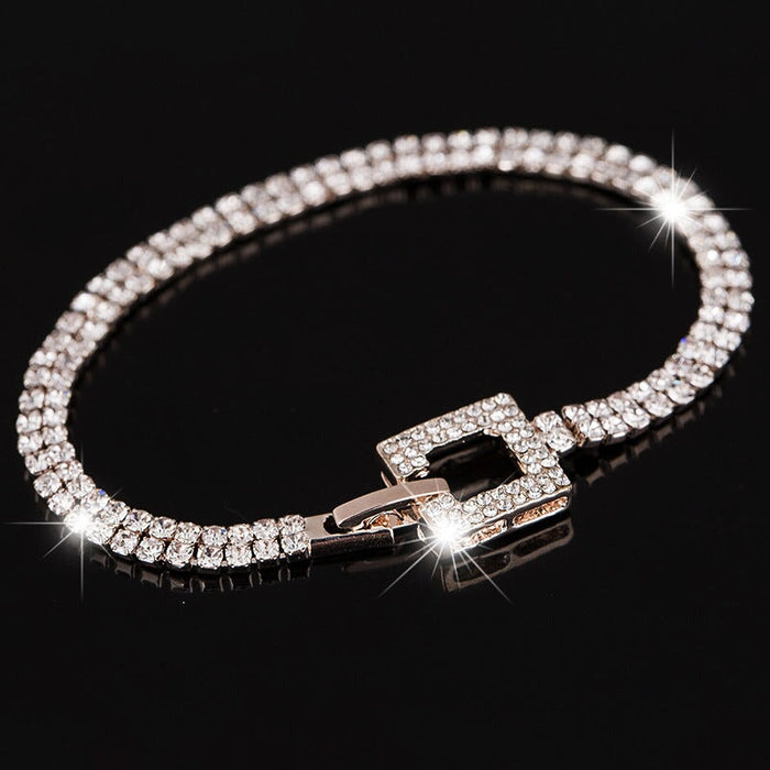 Wholesale vintage rhinestone bracelet JDC-BT-ZHONGW003 Bracelet 众薇 Golden Wholesale Jewelry JoyasDeChina Joyas De China