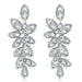 Wholesale water long alloy full diamond earrings JDC-ES-GSDB028 Earrings 丹比华比 Wholesale Jewelry JoyasDeChina Joyas De China