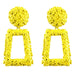 Wholesale White Alloy Earrings JDC-ES-Qiand002 Earrings 纤迪 yellow Wholesale Jewelry JoyasDeChina Joyas De China