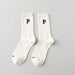 Wholesale white cotton socks JDC-SK-Qihen004 Sock 圻恒 off white one size Wholesale Jewelry JoyasDeChina Joyas De China