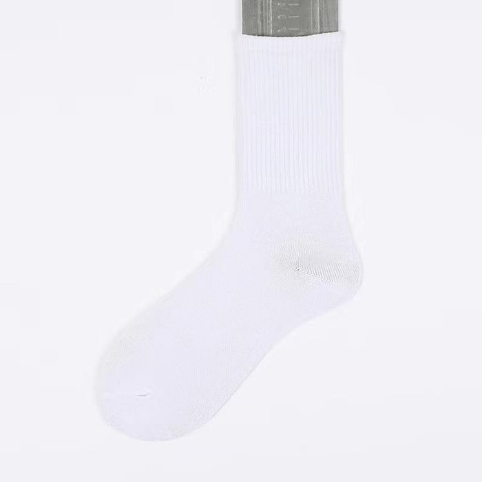 Wholesale white cotton socks JDC-SK-Qihen004 Sock 圻恒 White one size Wholesale Jewelry JoyasDeChina Joyas De China