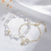Wholesale White Crystal Transit Bracelet JDC-BT-Weiy001 Bracelet 唯逸 JJ Wholesale Jewelry JoyasDeChina Joyas De China