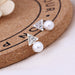 Wholesale white rhinestone earrings JDC-ES-Fangong009 Earrings 巩凡 20 Wholesale Jewelry JoyasDeChina Joyas De China