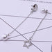 Wholesale white sterling silver earrings JDC-ES-Sideng010 Earrings 思登 3481 Wholesale Jewelry JoyasDeChina Joyas De China