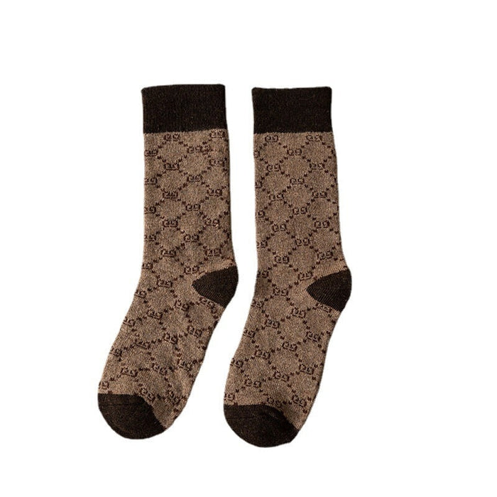 Wholesale Wool socks women's thickened mid-calf women's socks socks rabbit wool socks long Socks JoyasDeChina Wholesale Jewelry JoyasDeChina Joyas De China