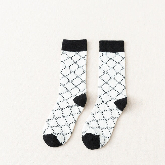 Wholesale Wool socks women's thickened mid-calf women's socks socks rabbit wool socks long Socks JoyasDeChina White Free size Wholesale Jewelry JoyasDeChina Joyas De China