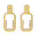 Wholesale Yellow Alloy Earrings JDC-ES-Qiand005 Earrings 纤迪 gold Wholesale Jewelry JoyasDeChina Joyas De China
