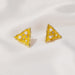 Wholesale Yellow Crystal Earrings JDC-ES-D781 Earrings 晴雯 8538 925 silver needle Wholesale Jewelry JoyasDeChina Joyas De China