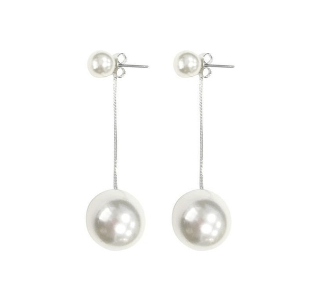 Wholesale yellow pearl earrings JDC-ES-Sideng004 Earrings 思登 Wholesale Jewelry JoyasDeChina Joyas De China