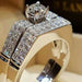 Wholesale Zircon Alloy Couple Gemstone Rings JDC-RS-Sanj019 Rings 三杰 CY253 6 Wholesale Jewelry JoyasDeChina Joyas De China