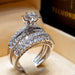 Wholesale Zircon Alloy Couple Gemstone Rings JDC-RS-Sanj019 Rings 三杰 CY254 6 Wholesale Jewelry JoyasDeChina Joyas De China