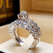 Wholesale Zircon Alloy Couple Gemstone Rings JDC-RS-Sanj020 Rings 三杰 CY256 6 Wholesale Jewelry JoyasDeChina Joyas De China
