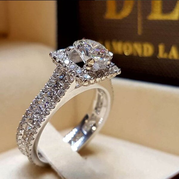 Wholesale Zircon Alloy Couple Gemstone Rings JDC-RS-Sanj020 Rings 三杰 CY257 6 Wholesale Jewelry JoyasDeChina Joyas De China
