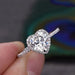 Wholesale Zircon Alloy Heart Shape Gemstone Rings JDC-RS-Sanj002 Rings 三杰 Wholesale Jewelry JoyasDeChina Joyas De China