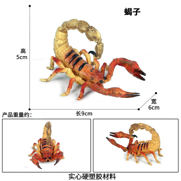 Wholesale Toys Children's Simulation Insect Animal Model Bee Spider Ornament MOQ≥2 JDC-FT-XinYs001