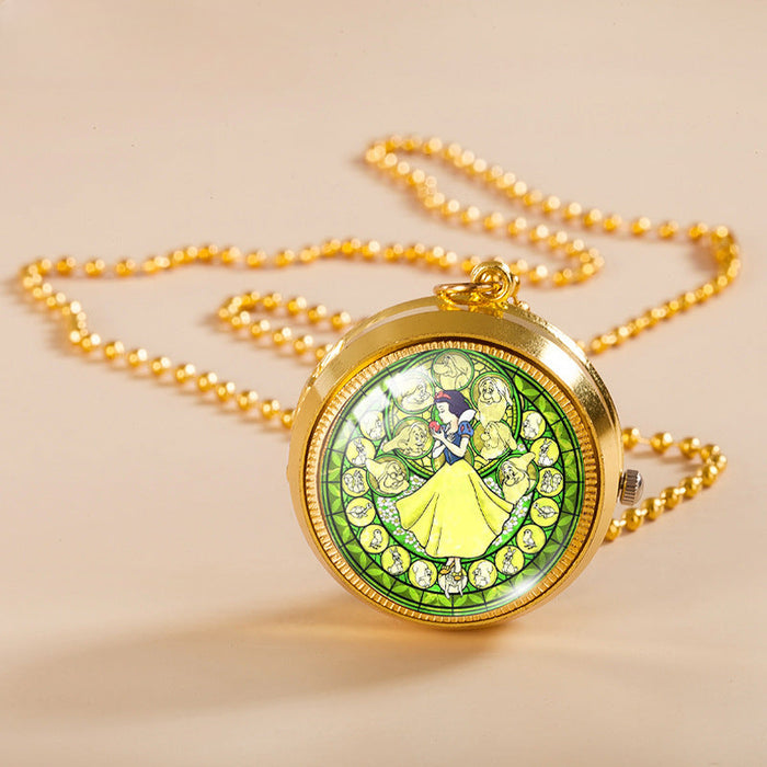 Wholesale Alloy Turning Flap Necklace Compass Wall Watch JDC-PH-XiangL001