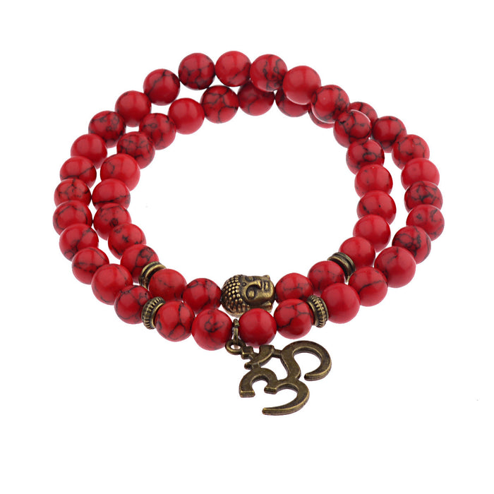 Wholesale Ethnic Style Handmade Jewelry Beaded Bracelet JDC-BT-DuoW011